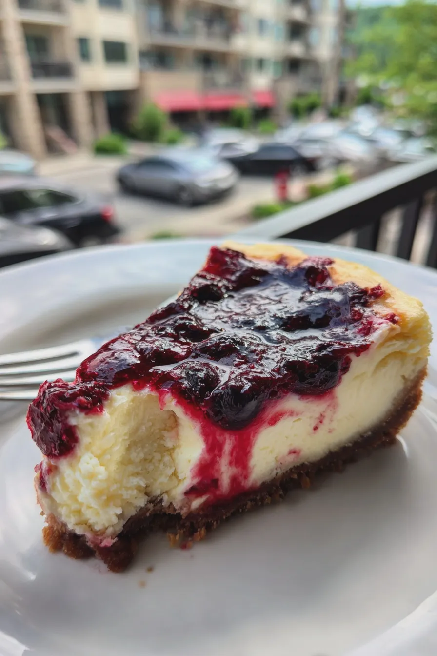 blackberry cheesecake