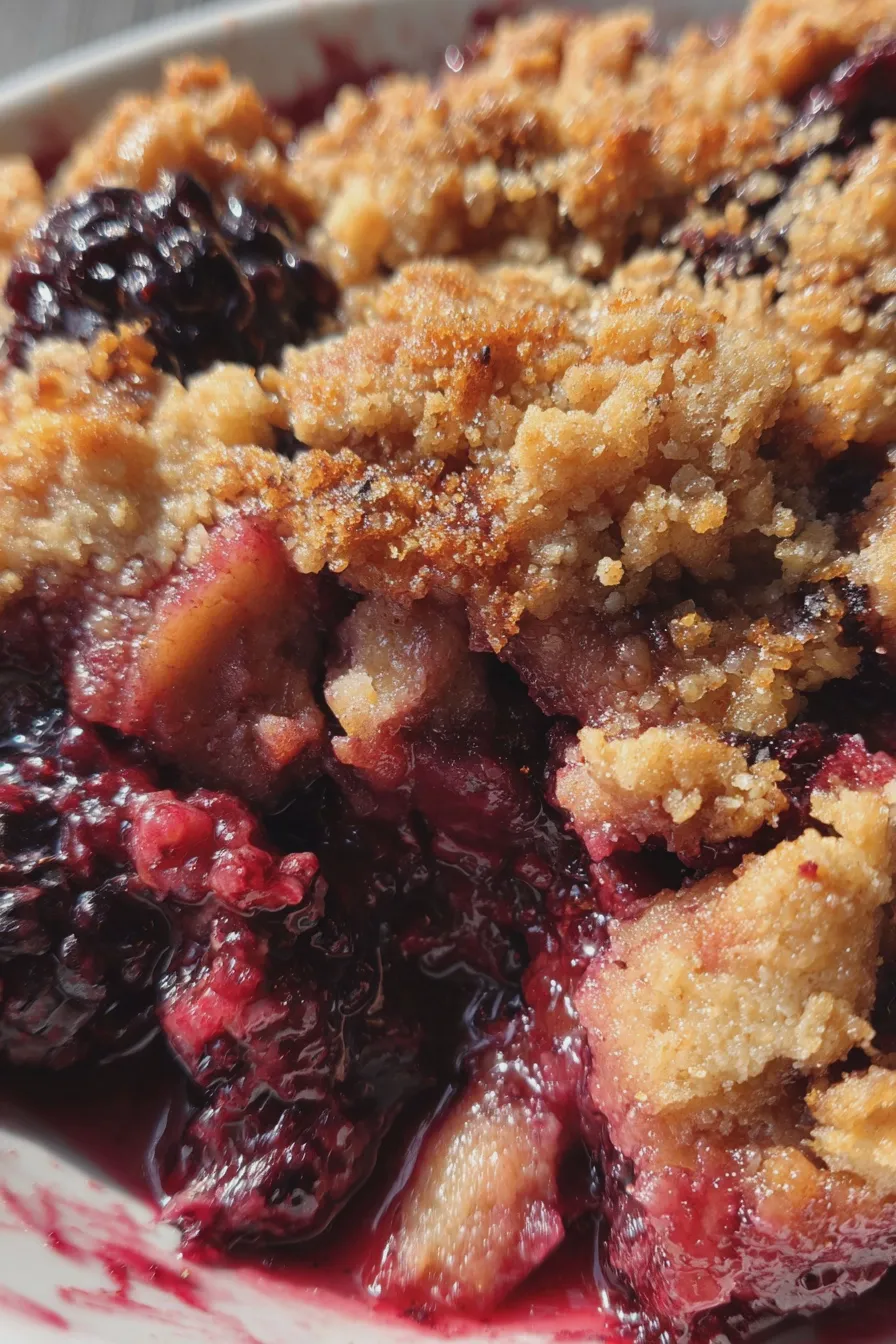 blackberry crumble Recipe