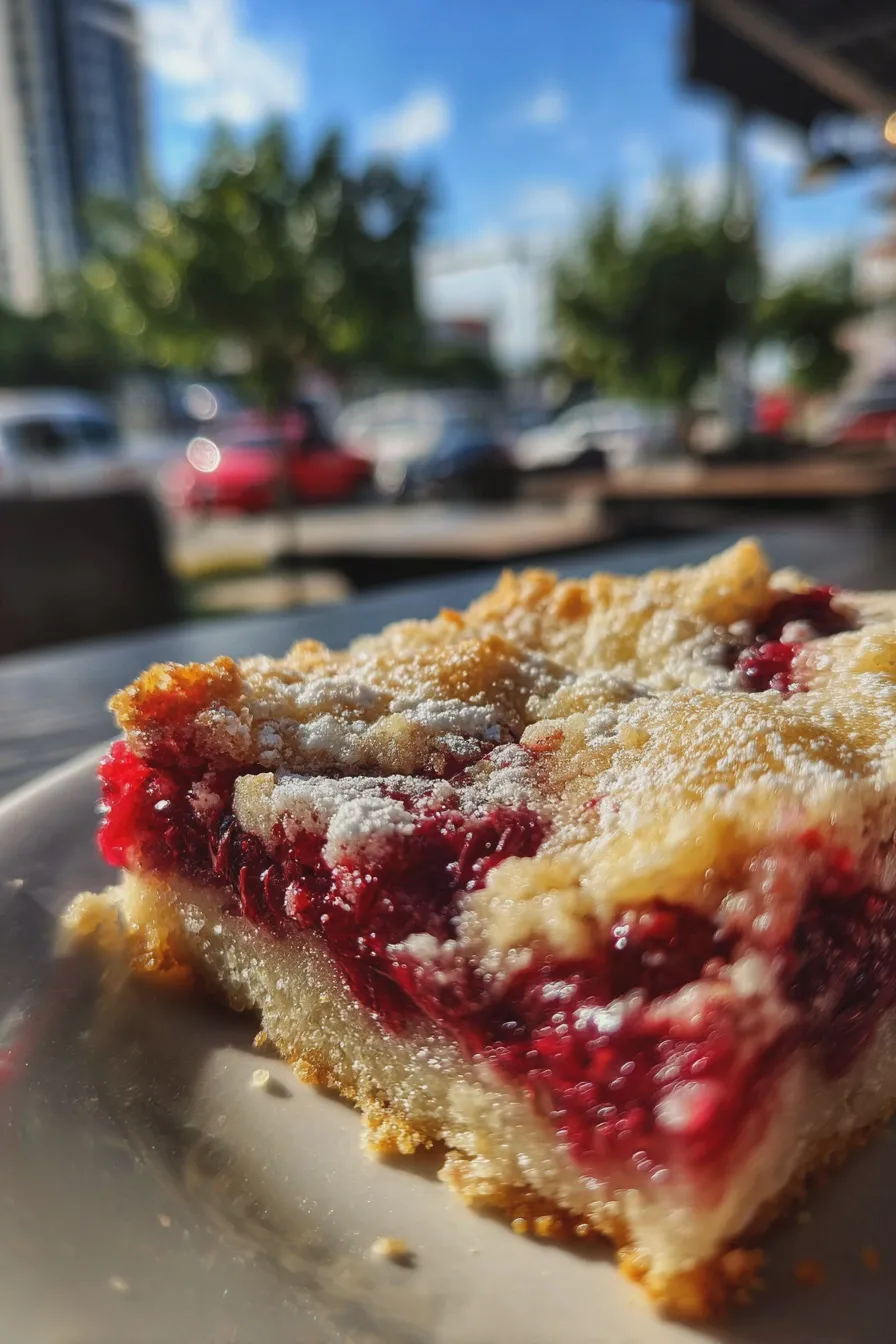 blackberry lemon bars