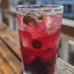 blackberry mojito mocktail