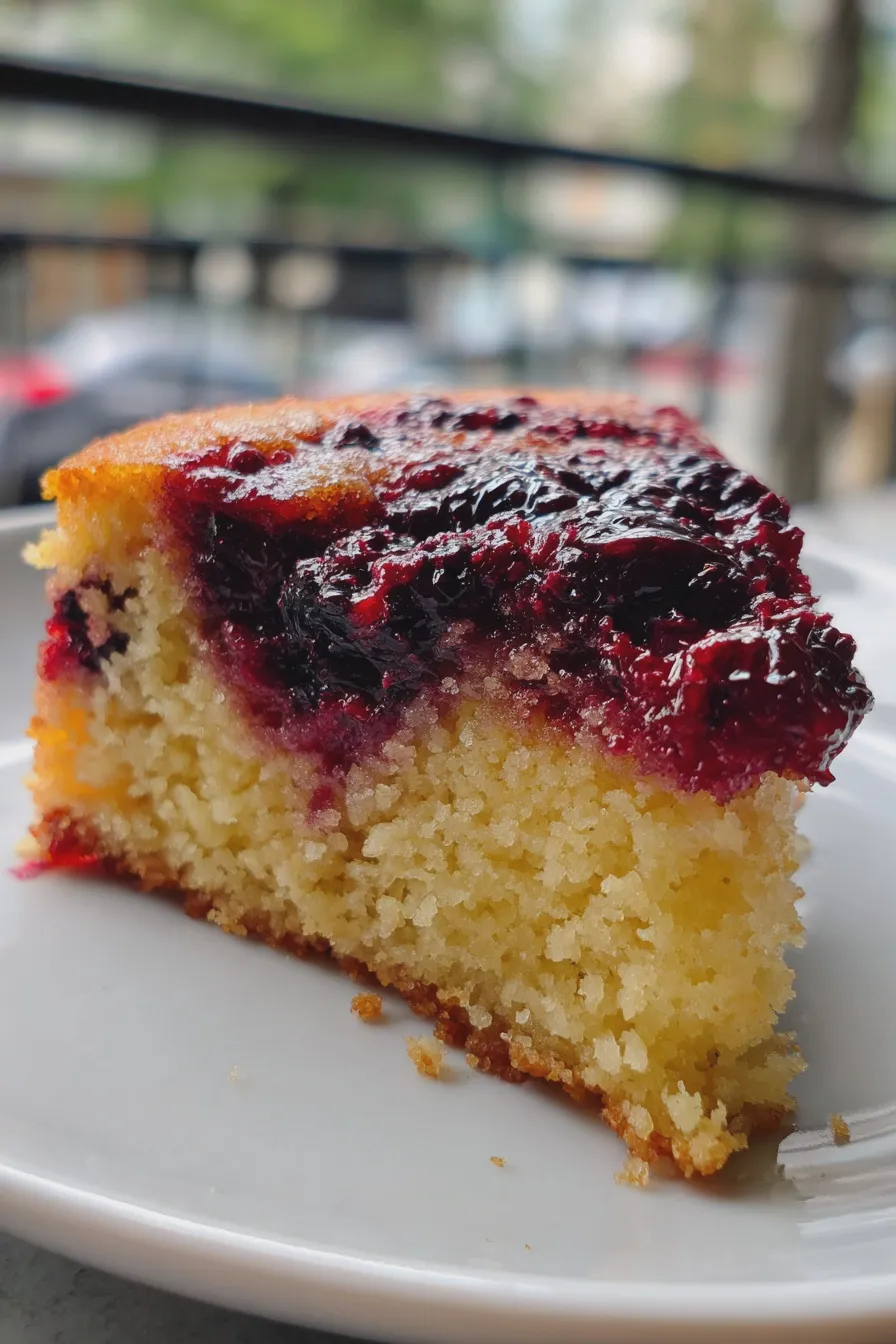 blackberry upside down cake Recipe 2 blackberry upside down cake