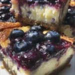 blueberry cheesecake bars
