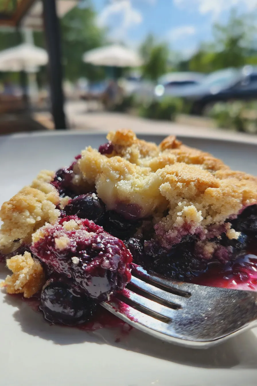 blueberry cobbler