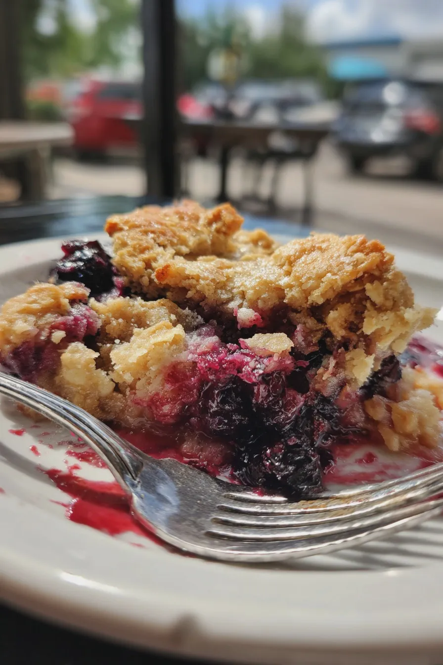 blueberry cobbler