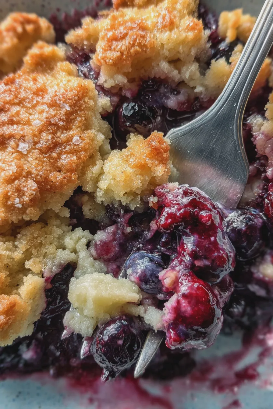 blueberry cobbler