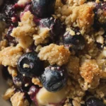 blueberry crisp