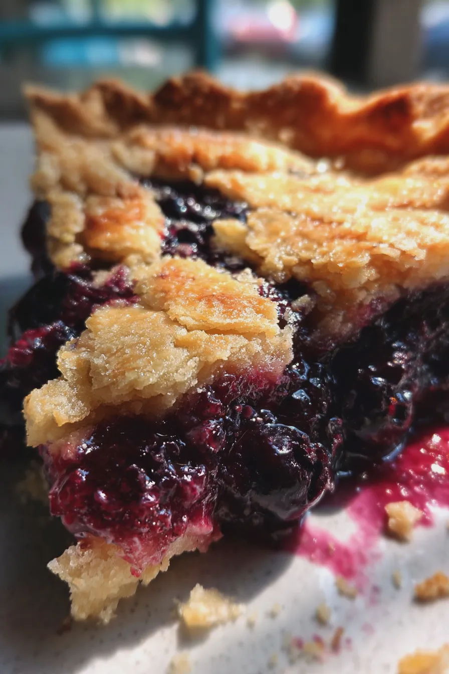 blueberry pie