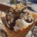 campfire smores cone