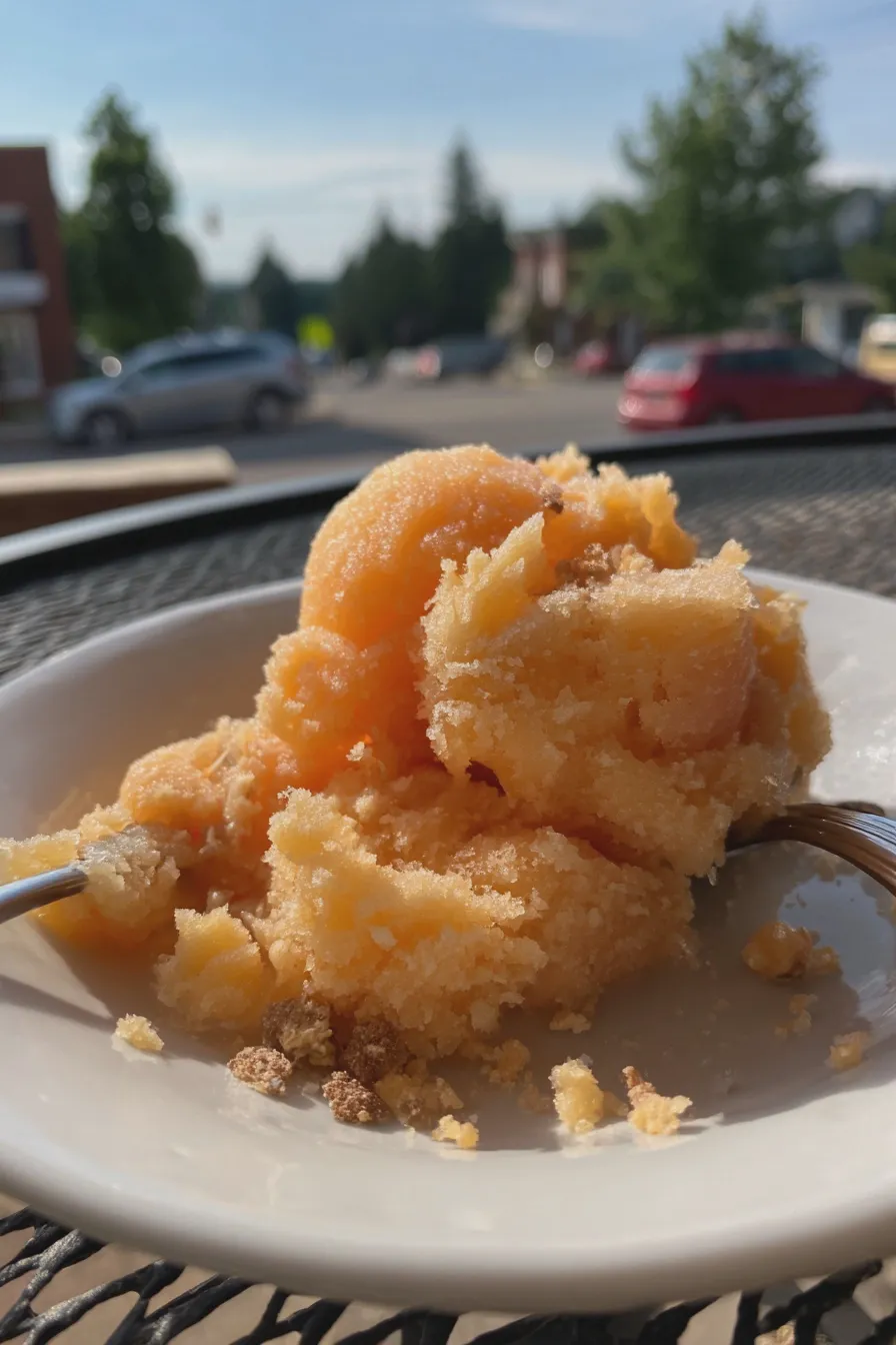 cantaloupe sorbet