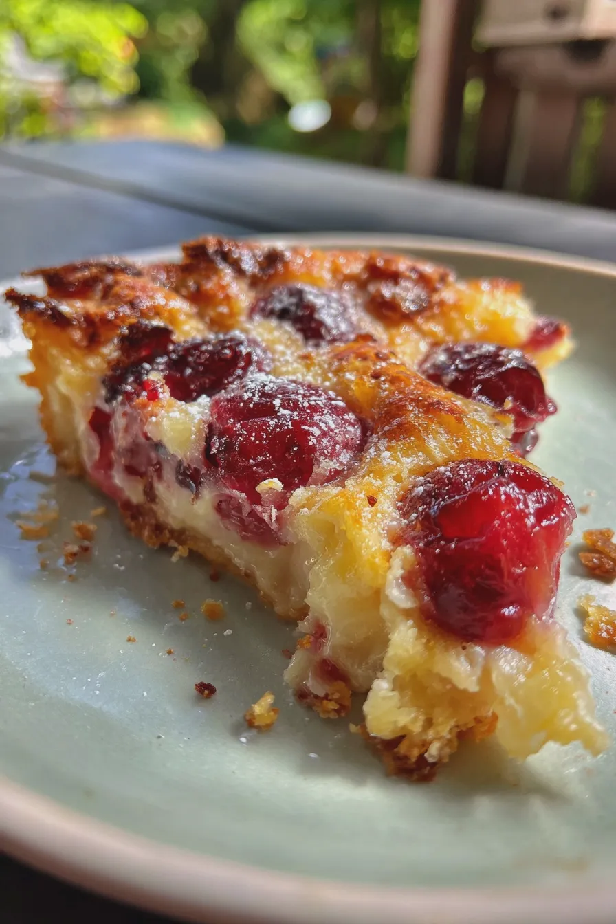 cherry clafoutis