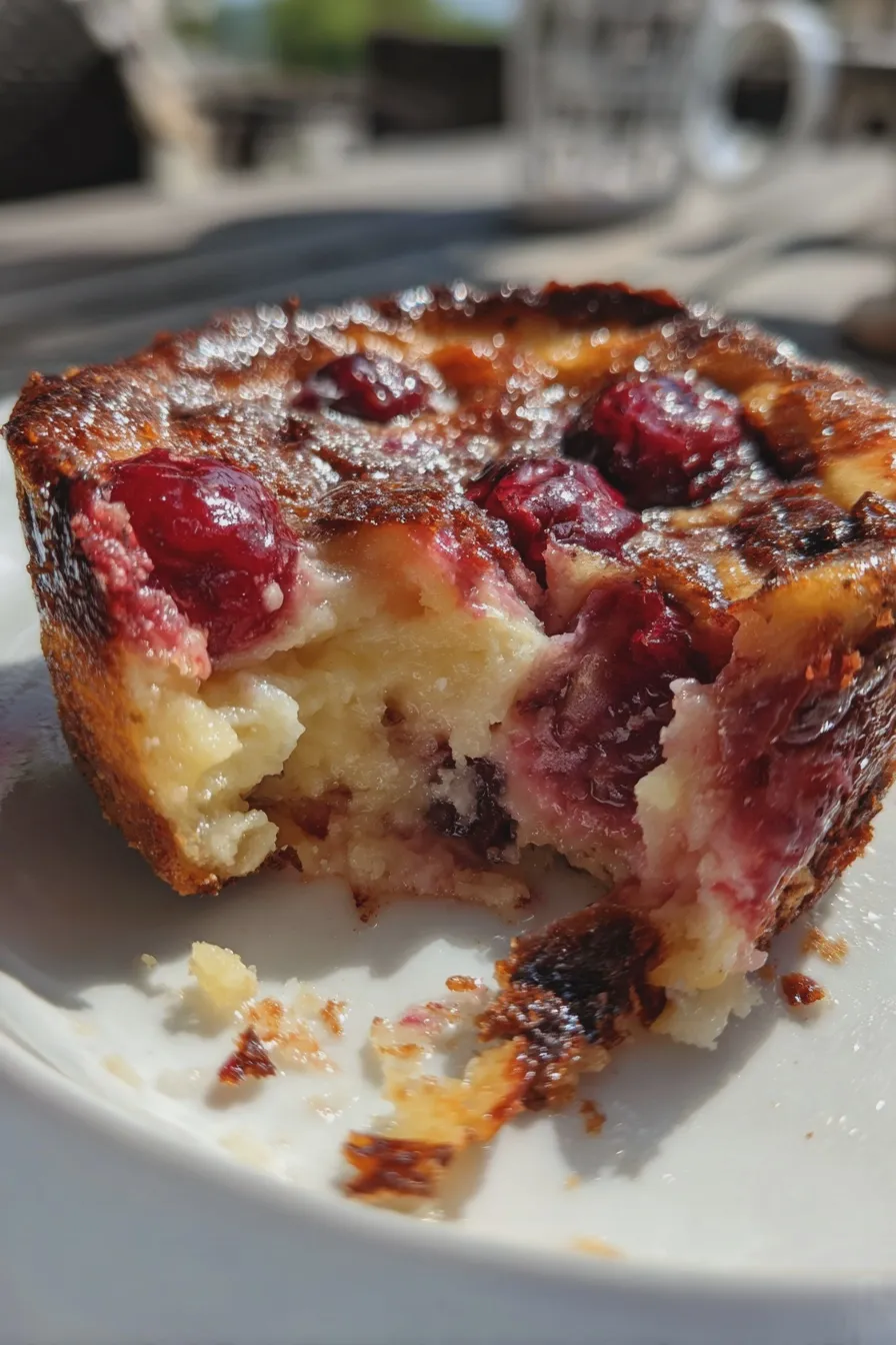 cherry clafoutis