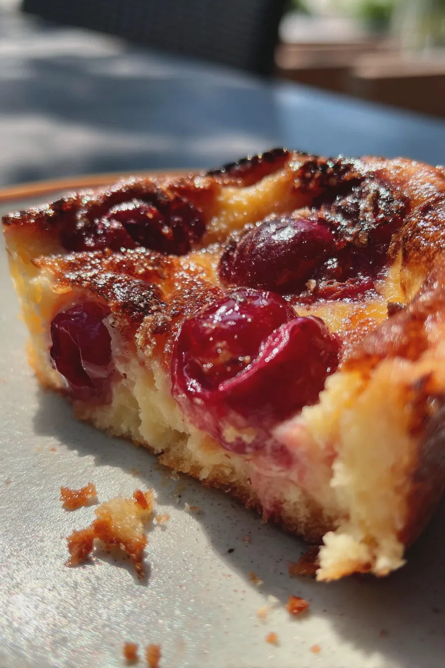 cherry clafoutis Recipe