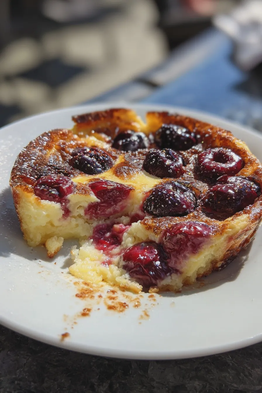 cherry clafoutis