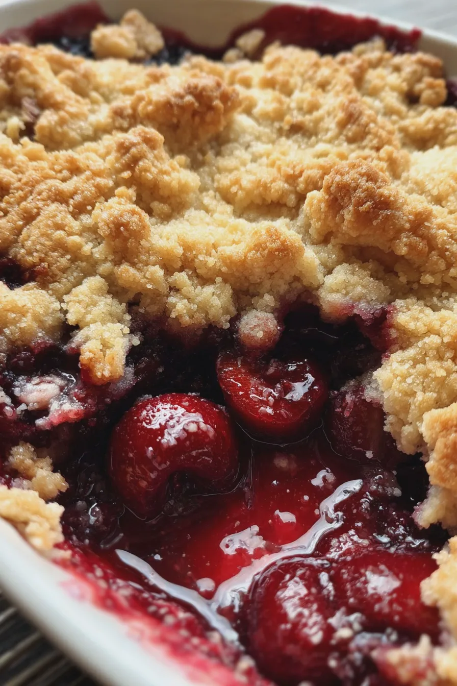 cherry cobbler