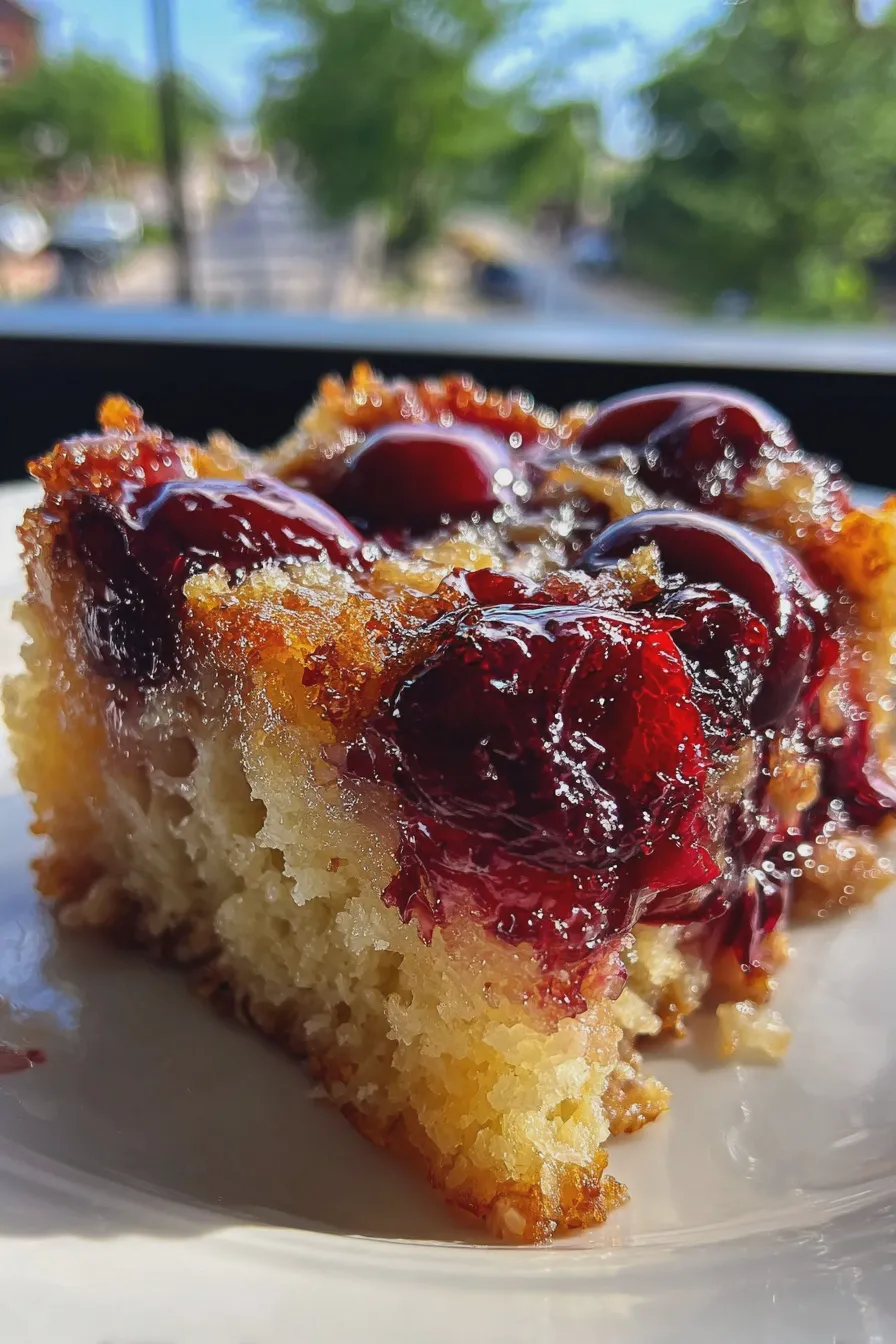 cherry upside down cake