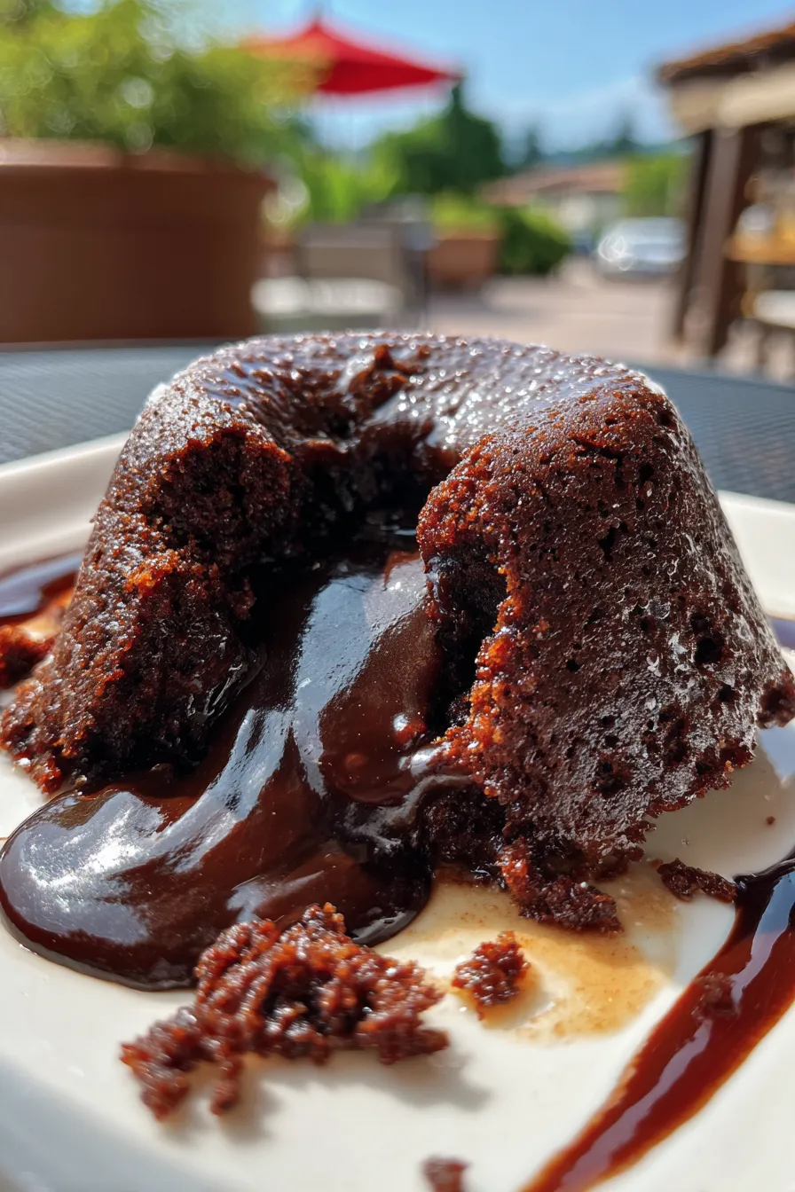 chilis chocolate lava cake