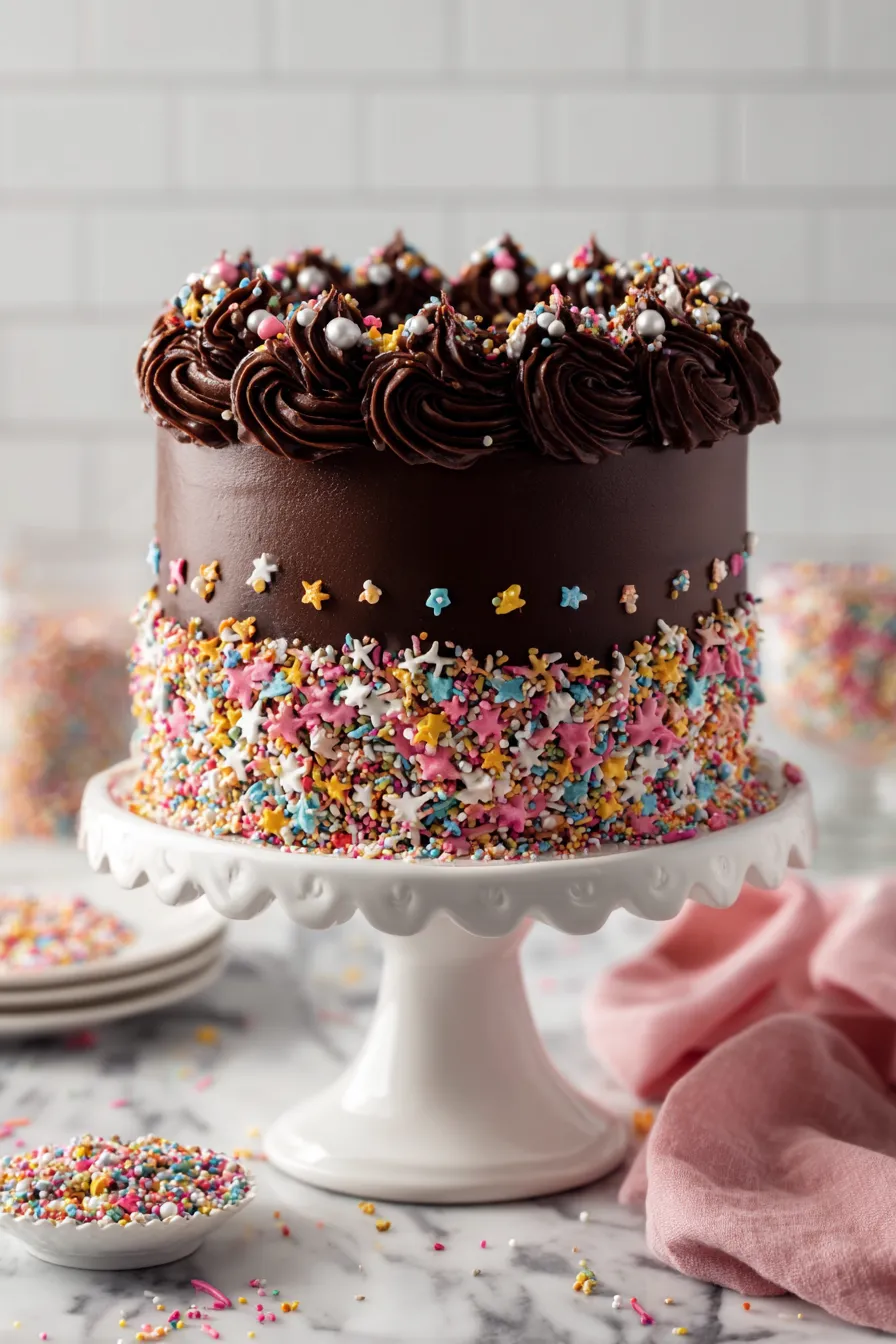 Chocolate Birthday Cake Decoration Ideas Recipe