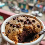 chocolate chip mug cake