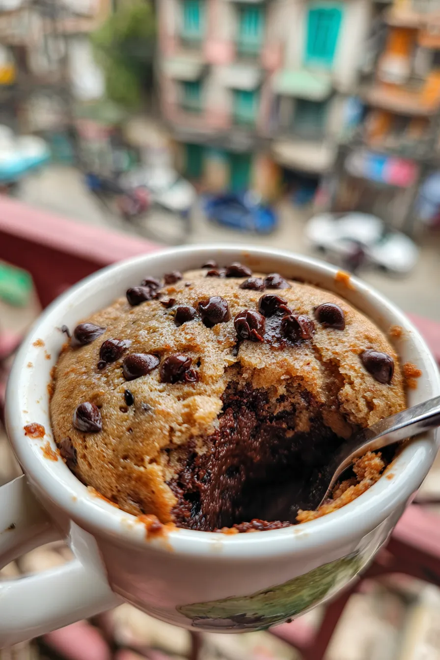 Chocolate Chip Mug Cake Recipe Easy and Ready in Minutes
