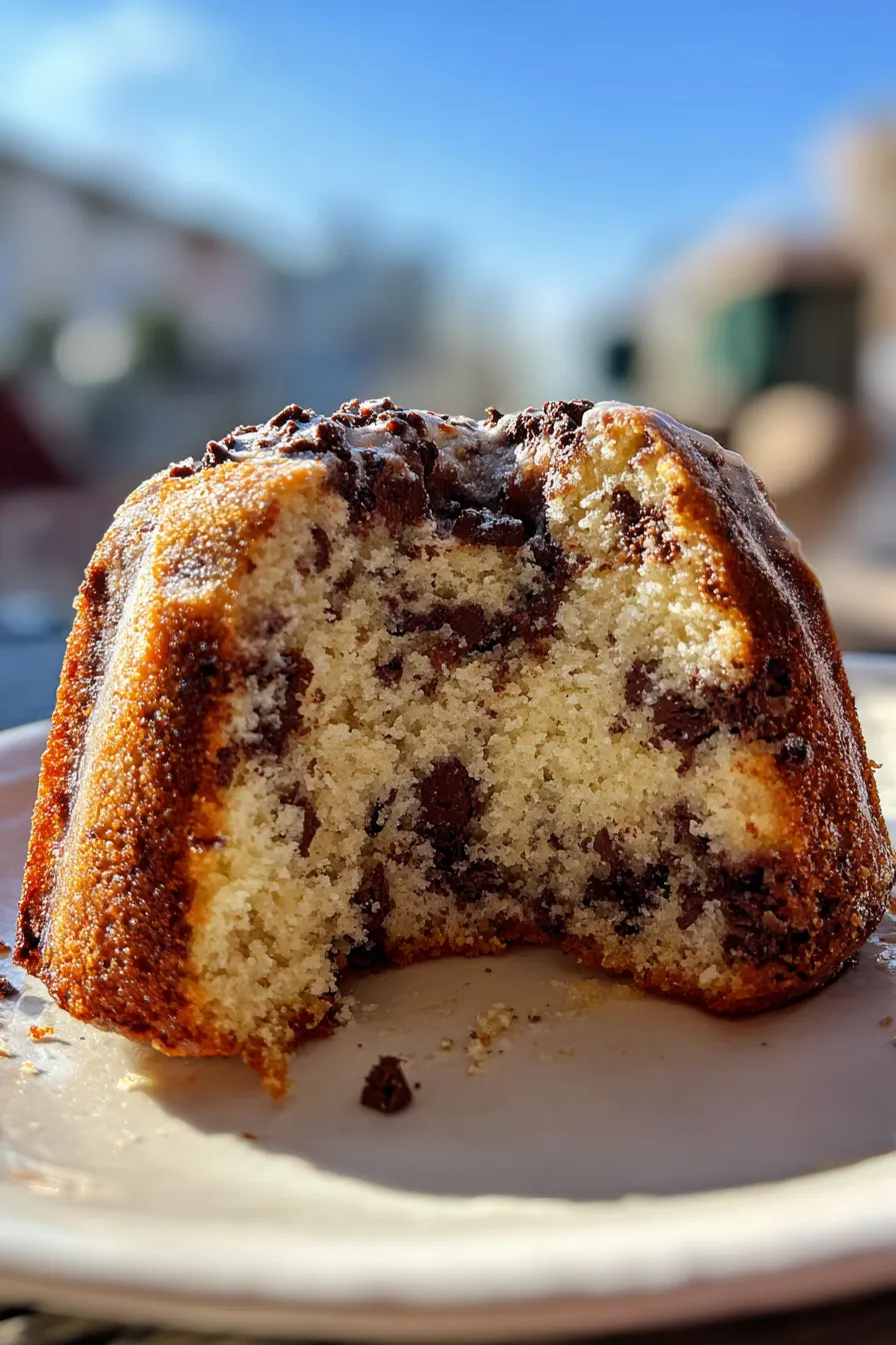 chocolate chip pound cake bundt