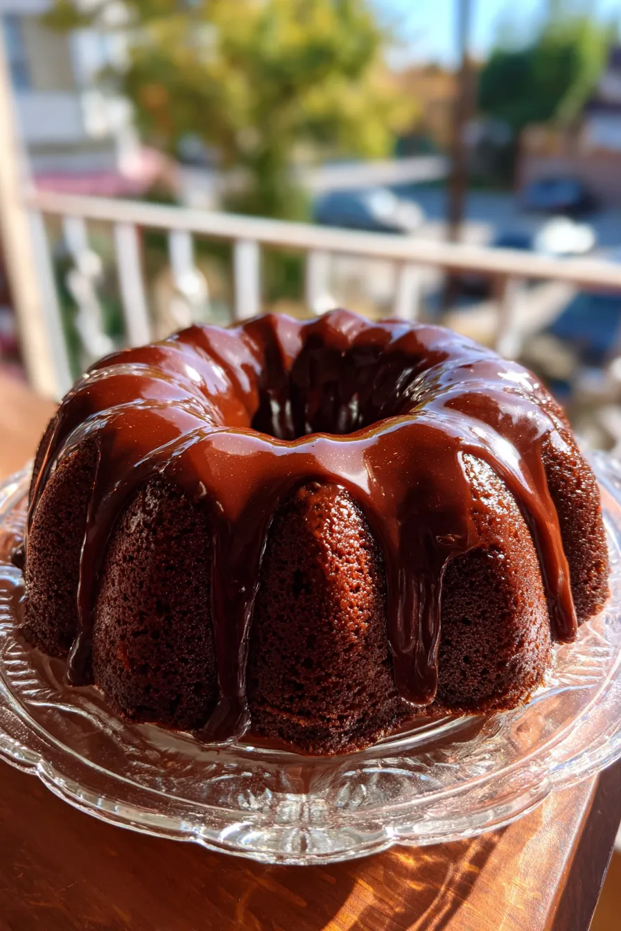 Chocolate Glaze for Bundt Cake Easy Recipe