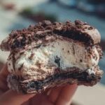 homemade chocolate ice cream sandwich