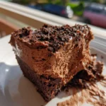 chocolate mousse cake filling