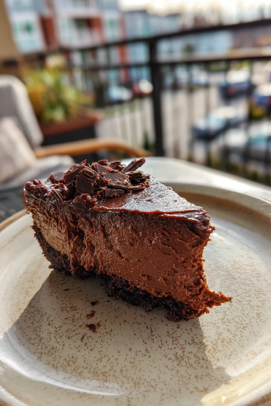 chocolate mousse cake filling