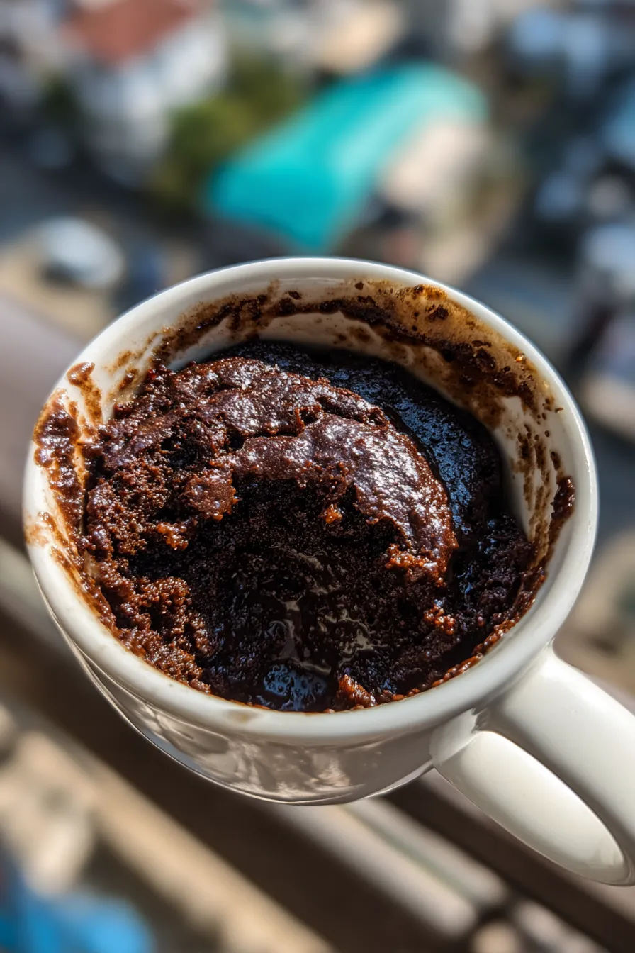 Chocolate Mug Cake Microwave Recipe Easy and Ready in Minutes