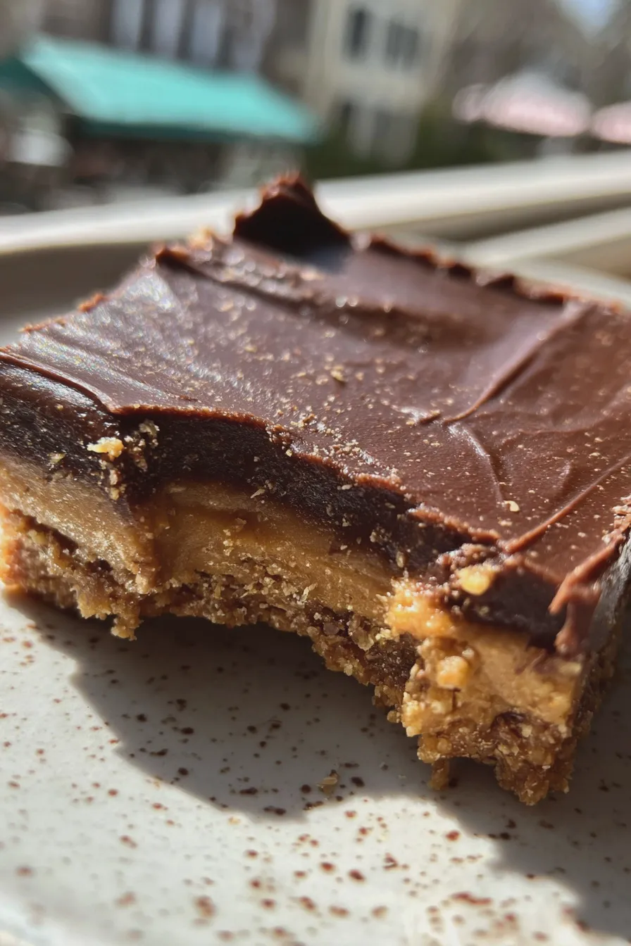 chocolate peanut butter bars