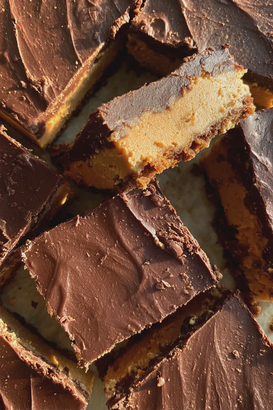 chocolate peanut butter bars