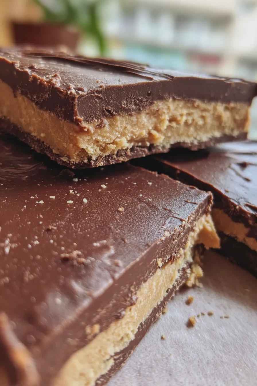 chocolate peanut butter bars