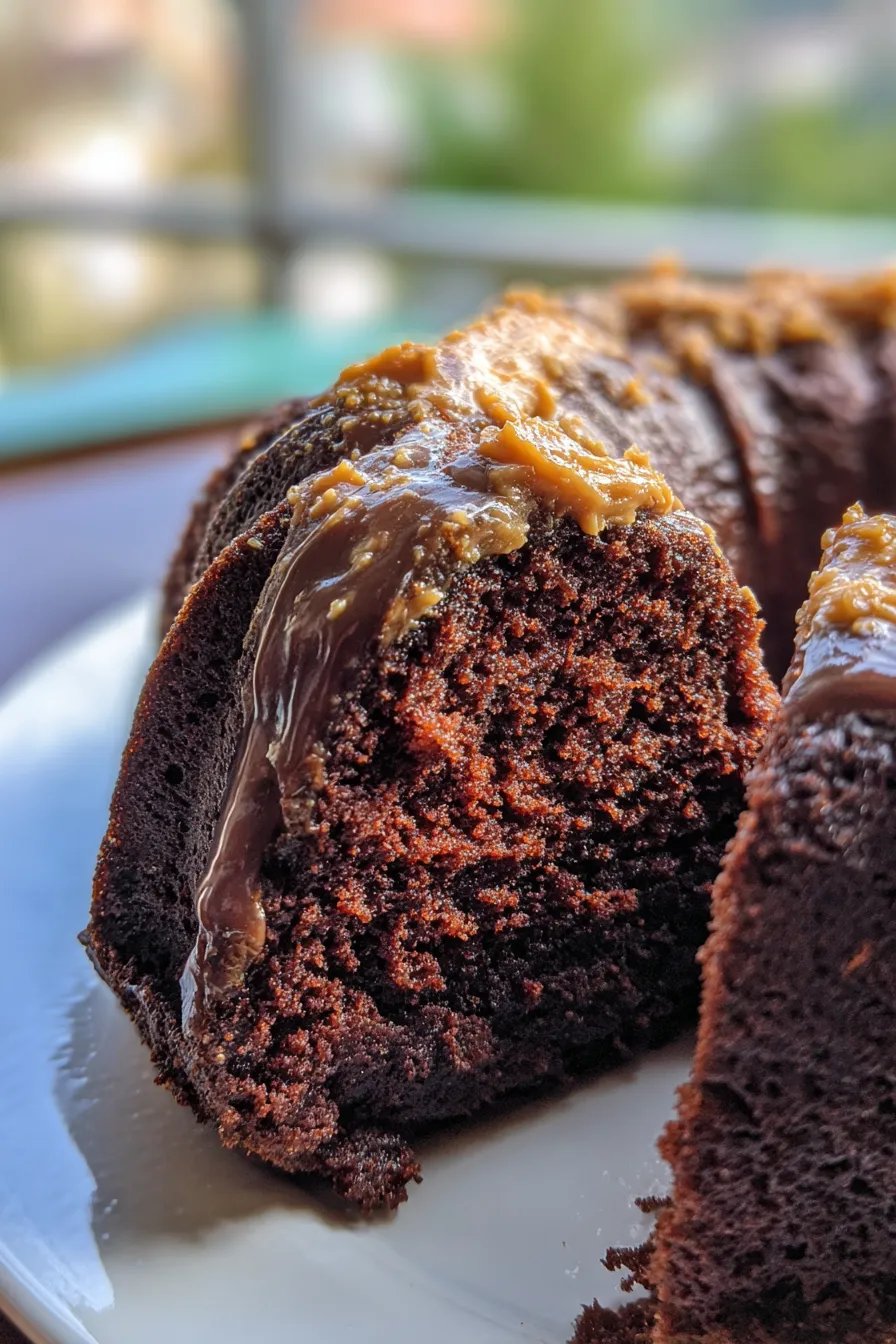 chocolate peanut butter bundt cake