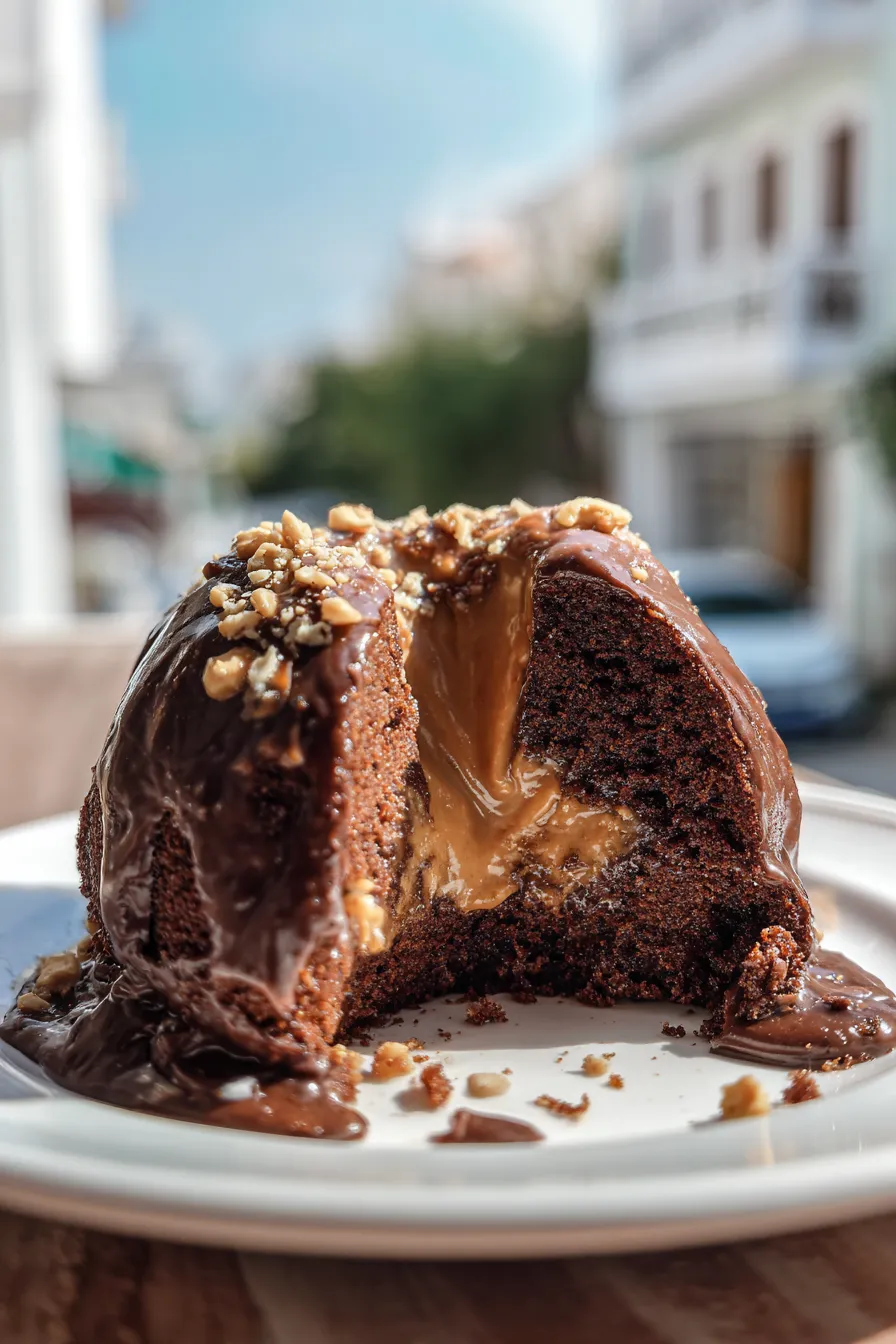chocolate peanut butter bundt cake