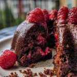 chocolate raspberry bundt cake