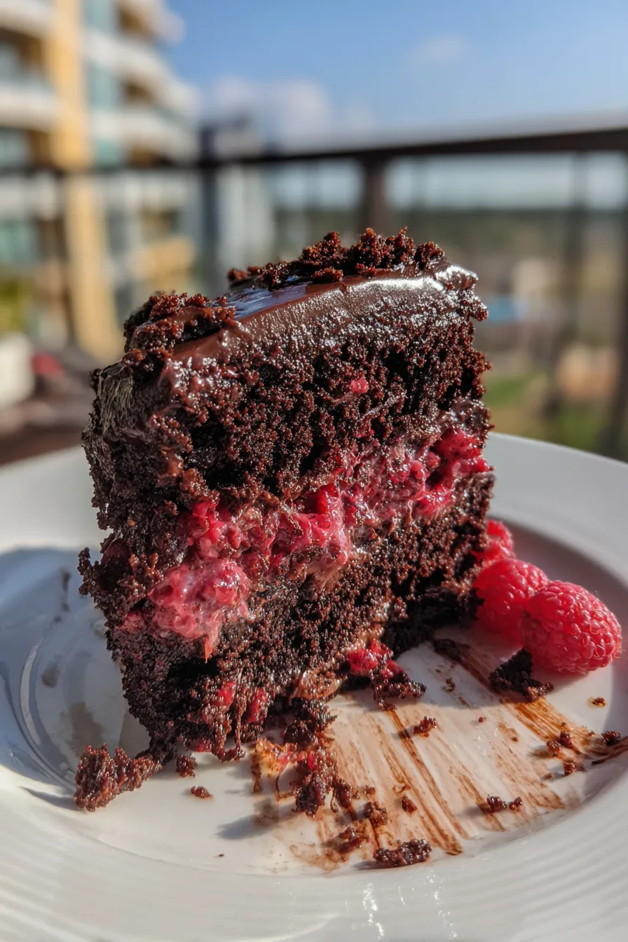 chocolate raspberry cake