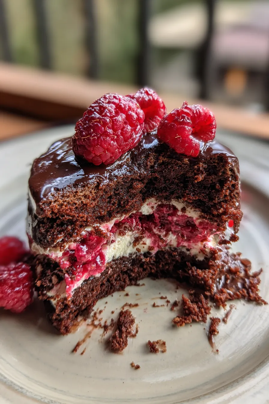 chocolate raspberry cake