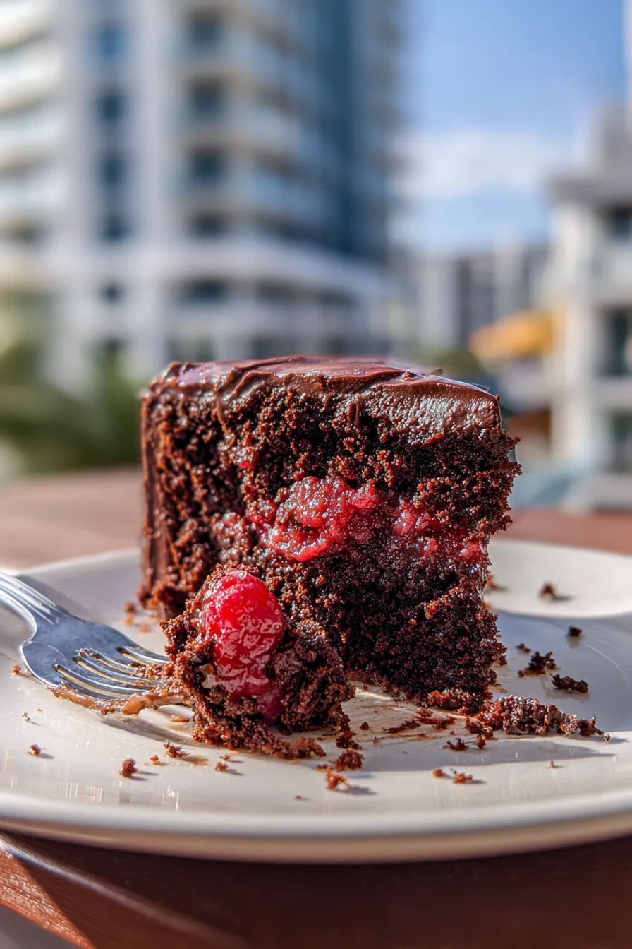 Chocolate Raspberry Ganache Cake Recipe Creamy and Delicious