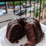 chocolate sour cream bundt cake