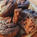 chocolate zucchini muffins