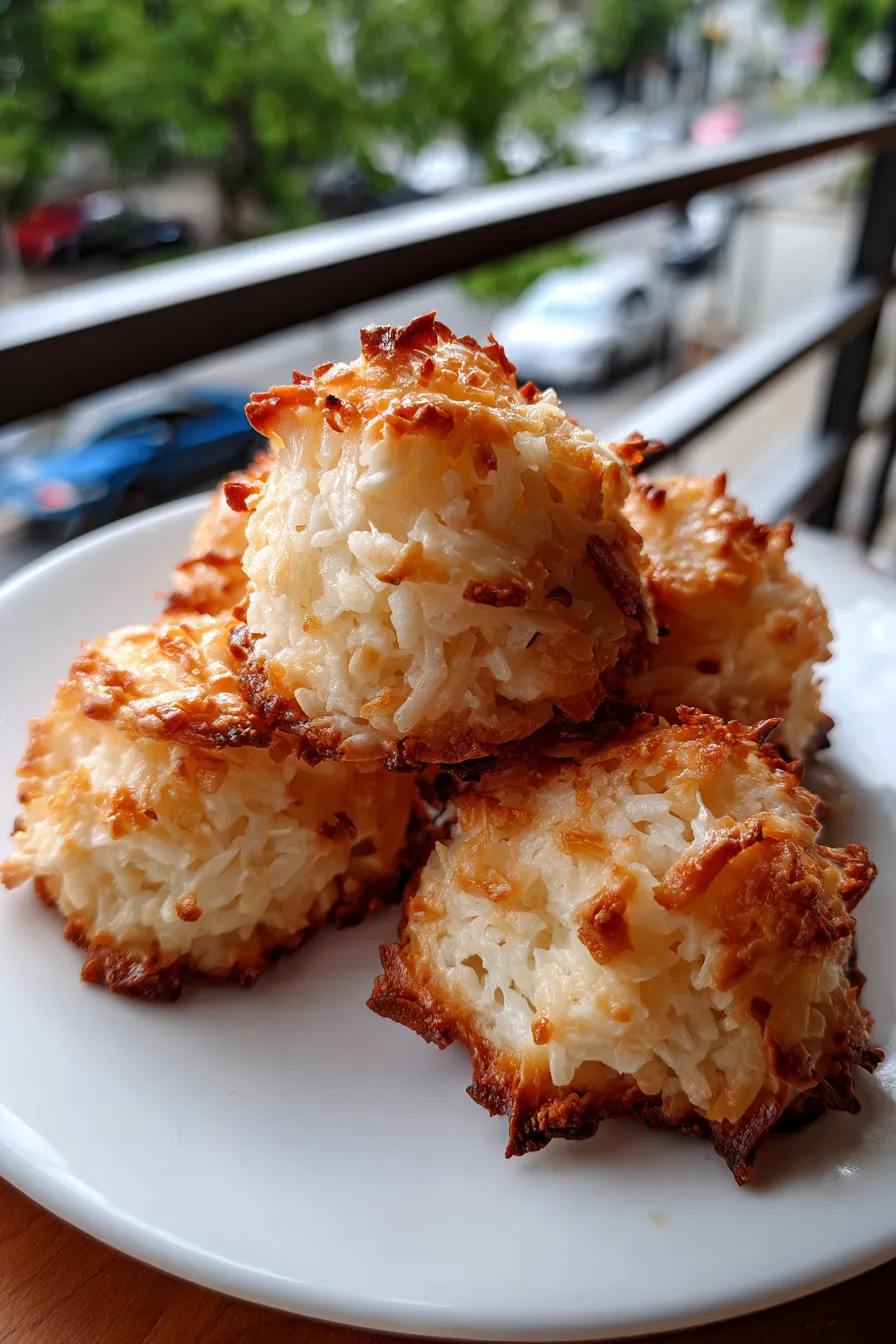 coconut almond macaroons