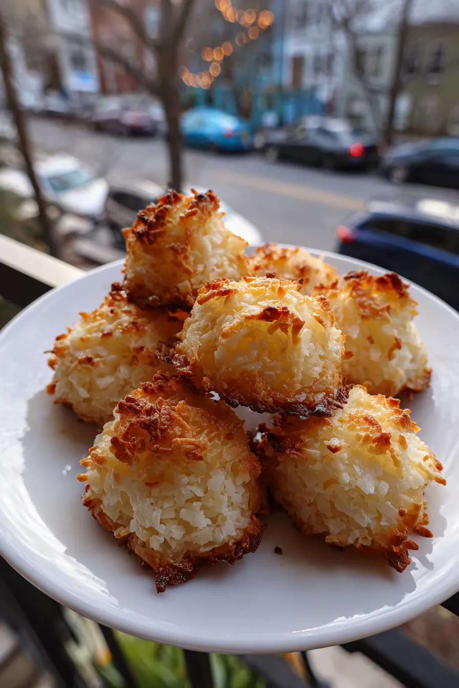 coconut almond macaroons