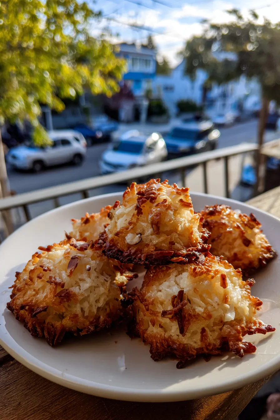 coconut almond macaroons