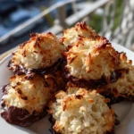 coconut chocolate macaroons