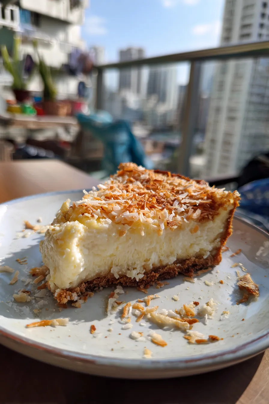 coconut cream pie cheesecake