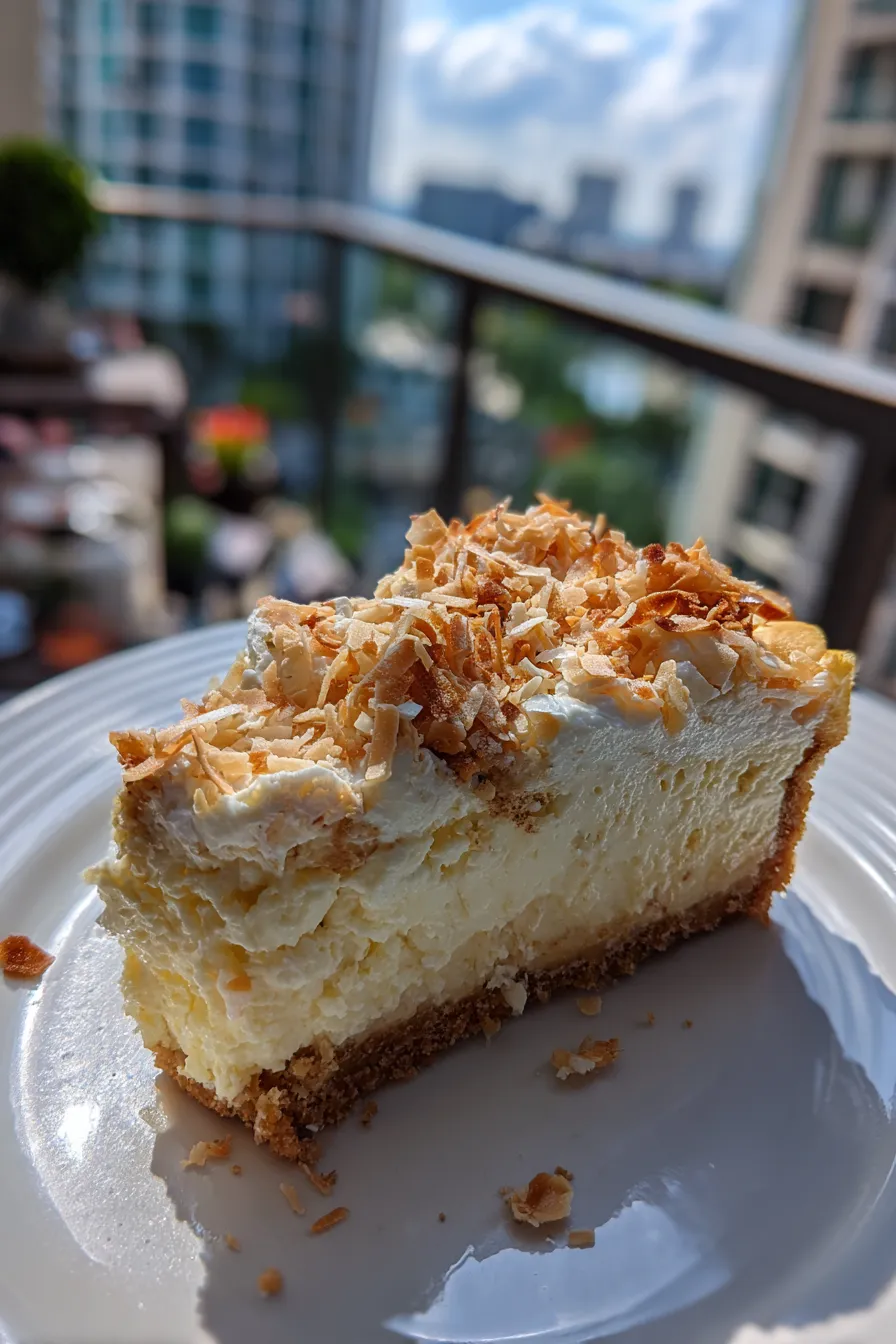 coconut cream pie cheesecake