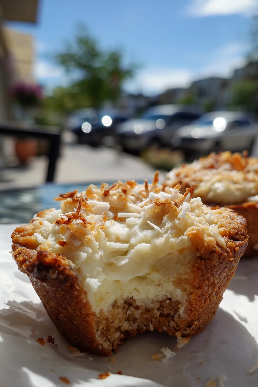 coconut cream pie cookie cups