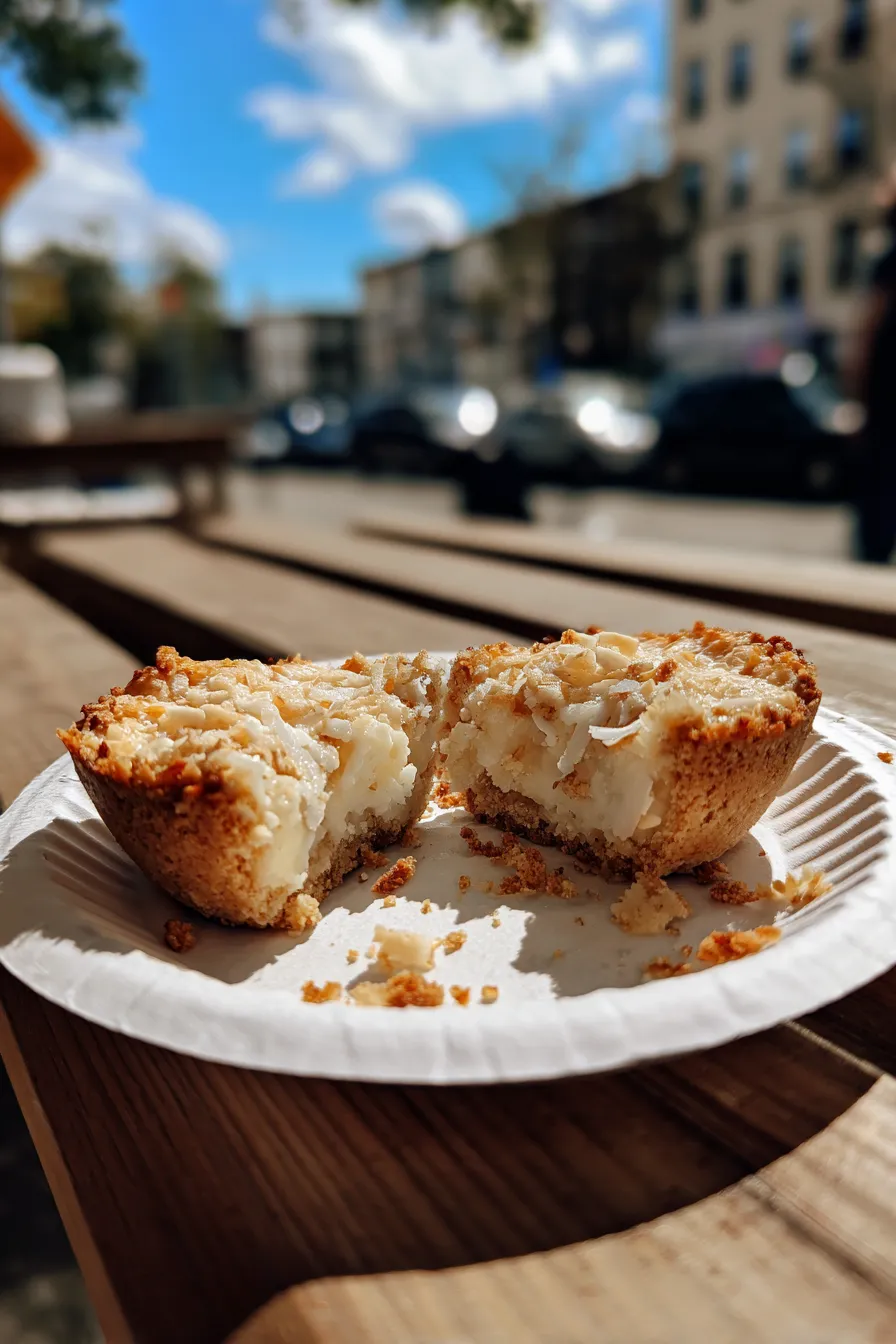 coconut cream pie cookie cups