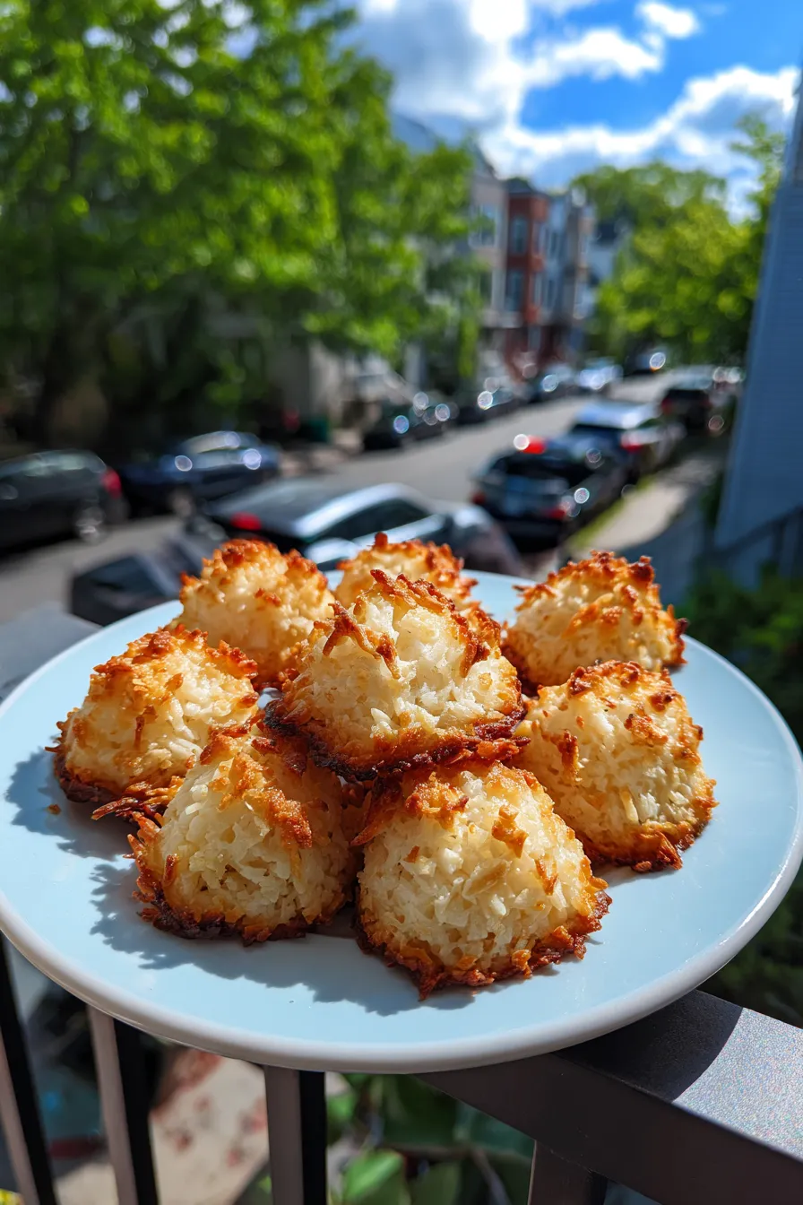 coconut macaroons without condensed milk
