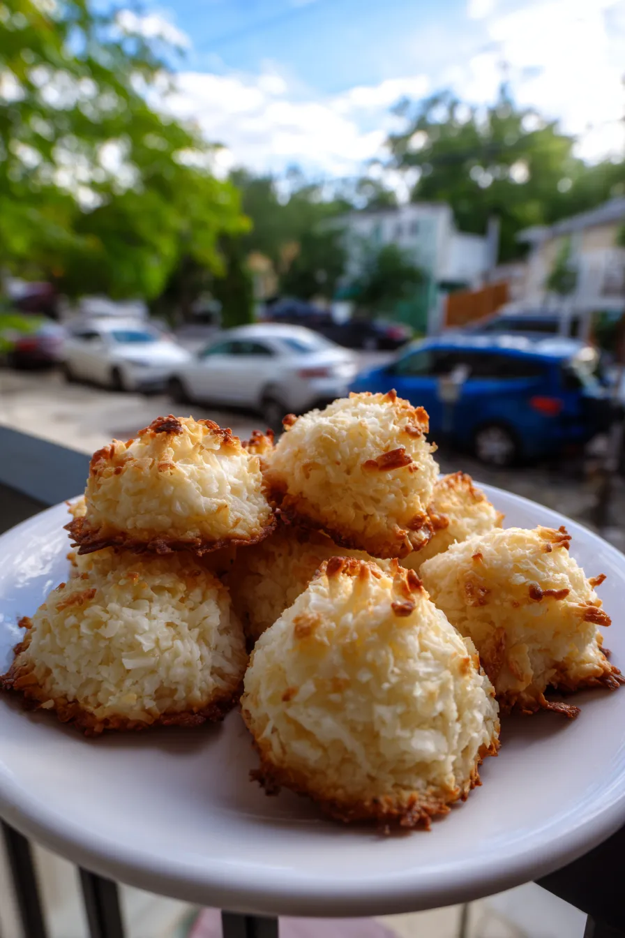 coconut macaroons without condensed milk